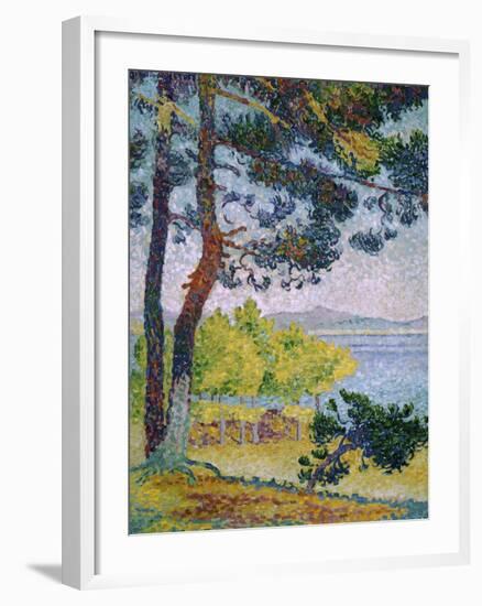 Afternoon at Pardigon-Henri Edmond Cross-Framed Giclee Print