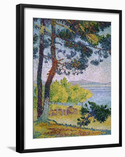 Afternoon at Pardigon-Henri Edmond Cross-Framed Giclee Print