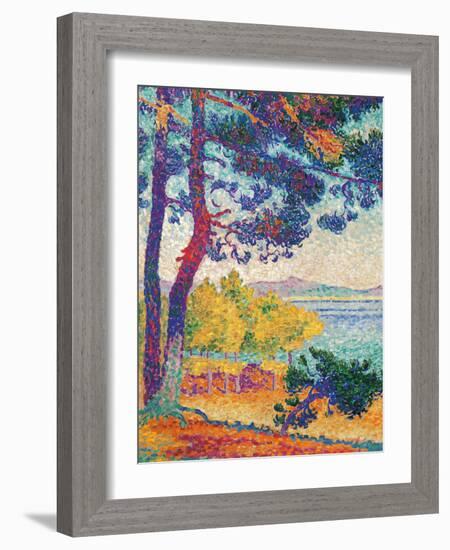 Afternoon at Pardigon-Henri Edmond Cross-Framed Giclee Print