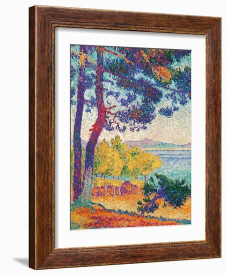 Afternoon at Pardigon-Henri Edmond Cross-Framed Giclee Print