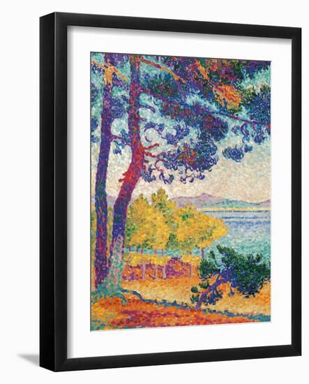 Afternoon at Pardigon-Henri Edmond Cross-Framed Giclee Print