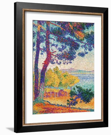 Afternoon at Pardigon-Henri Edmond Cross-Framed Giclee Print