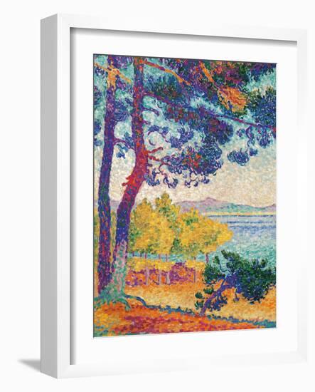 Afternoon at Pardigon-Henri Edmond Cross-Framed Giclee Print