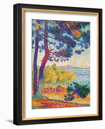 Afternoon at Pardigon-Henri Edmond Cross-Framed Giclee Print