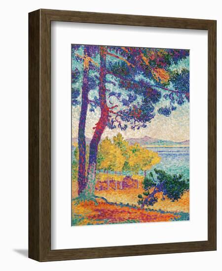 Afternoon at Pardigon-Henri Edmond Cross-Framed Art Print