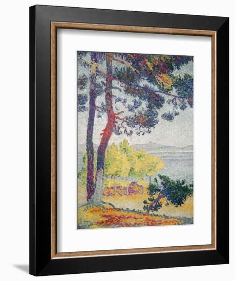 Afternoon at Pardigon-Henri Edmond Cross-Framed Giclee Print