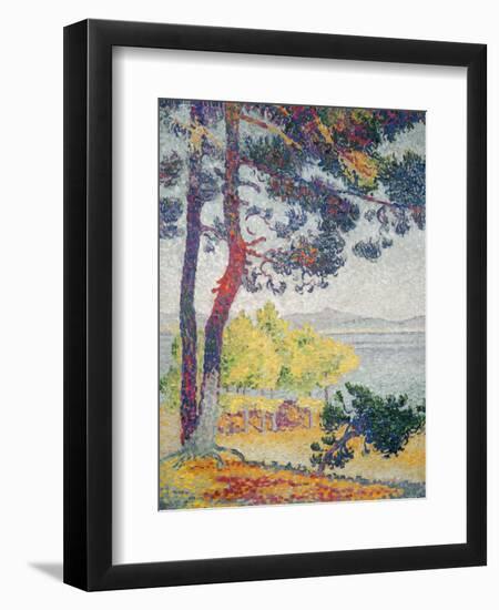 Afternoon at Pardigon-Henri Edmond Cross-Framed Giclee Print