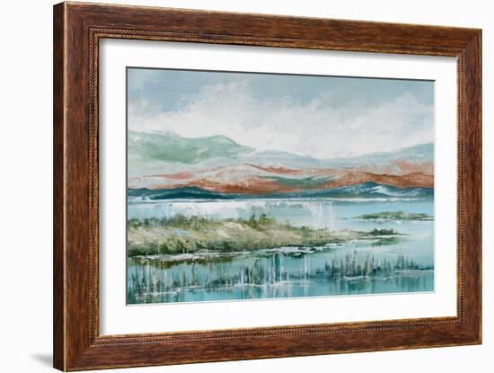 Afternoon at The Lake 2-Max Maxx-Framed Art Print