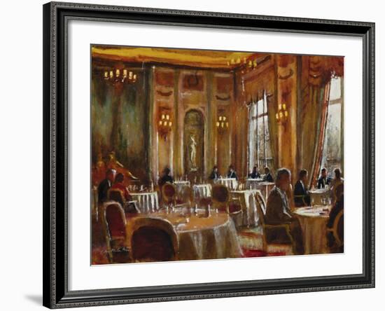 Afternoon at The Ritz-Clive McCartney-Framed Giclee Print