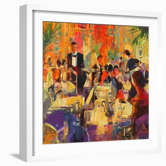 Afternoon at the Ritz-Peter Graham-Framed Giclee Print