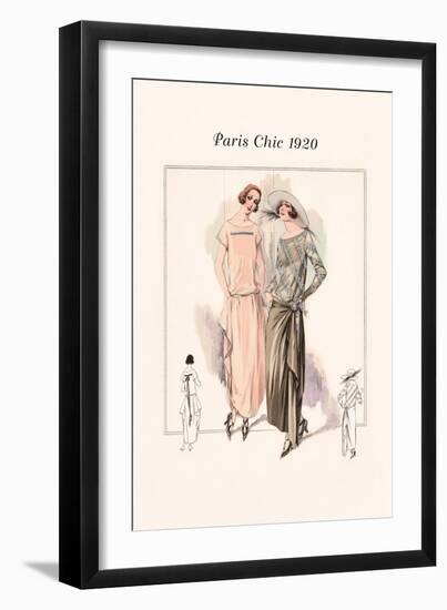 Afternoon Attire-null-Framed Art Print