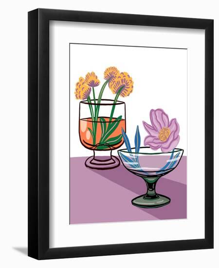 Afternoon Cocktails-Tara Reed-Framed Art Print