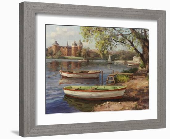 Afternoon Dock-Furtesen-Framed Art Print