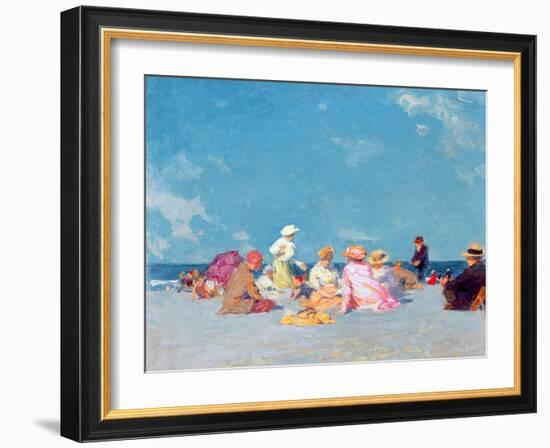 Afternoon Fun, C.1907-27-Edward Henry Potthast-Framed Giclee Print