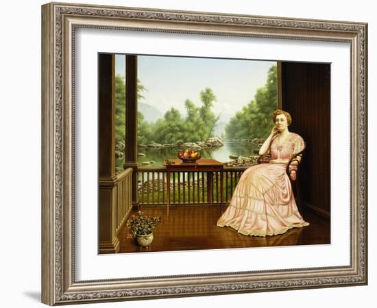 Afternoon Idyll-Levi Wells Prentice-Framed Giclee Print