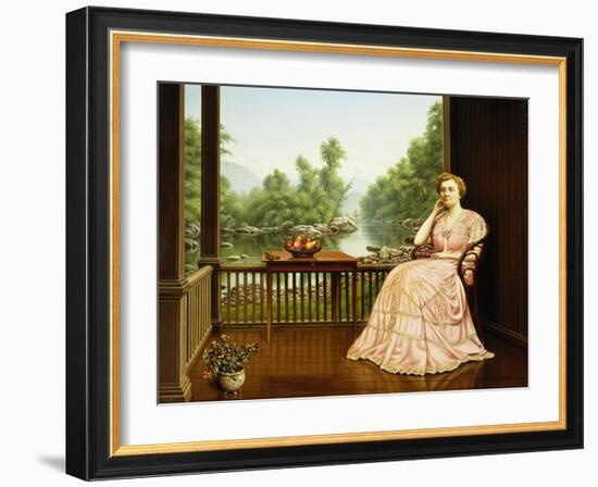 Afternoon Idyll-Levi Wells Prentice-Framed Giclee Print