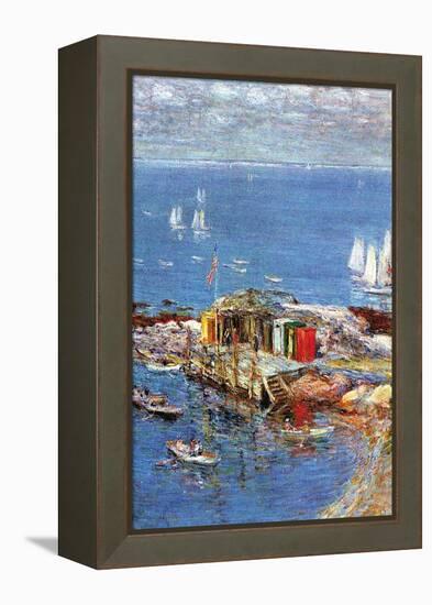 Afternoon In August-Childe Hassam-Framed Stretched Canvas