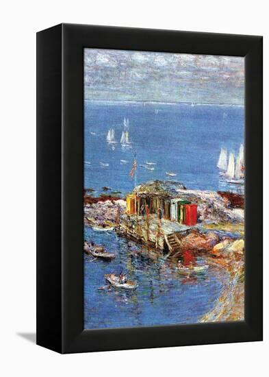 Afternoon In August-Childe Hassam-Framed Stretched Canvas