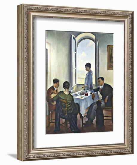 Afternoon in Fiesole-Bacci Baccio Maria-Framed Giclee Print