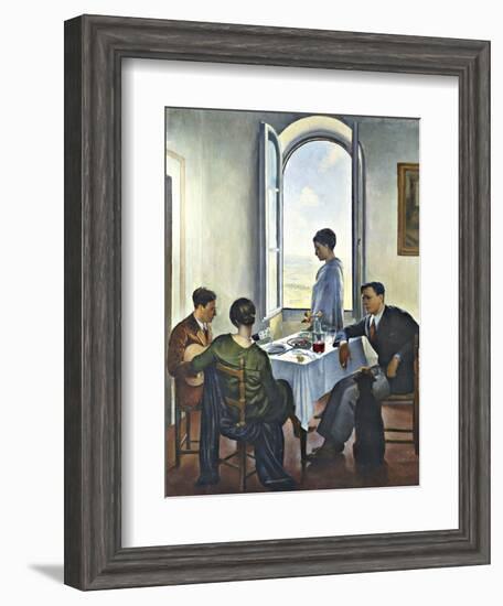 Afternoon in Fiesole-Bacci Baccio Maria-Framed Giclee Print