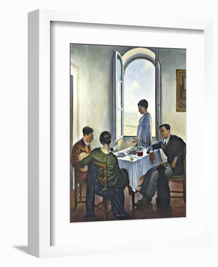 Afternoon in Fiesole-Bacci Baccio Maria-Framed Giclee Print