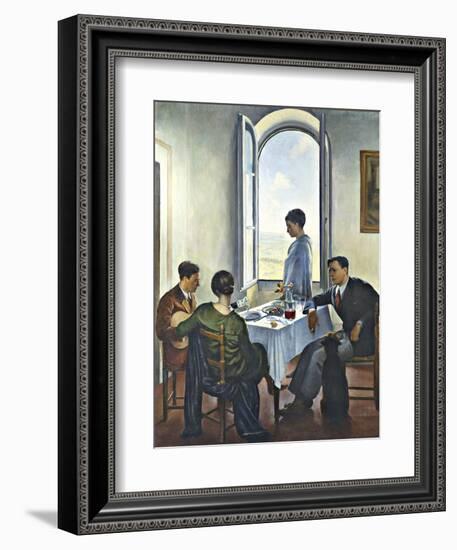 Afternoon in Fiesole-Bacci Baccio Maria-Framed Giclee Print