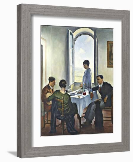 Afternoon in Fiesole-Bacci Baccio Maria-Framed Giclee Print