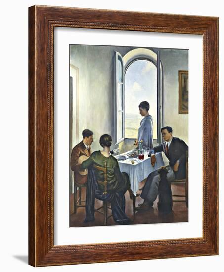 Afternoon in Fiesole-Bacci Baccio Maria-Framed Giclee Print