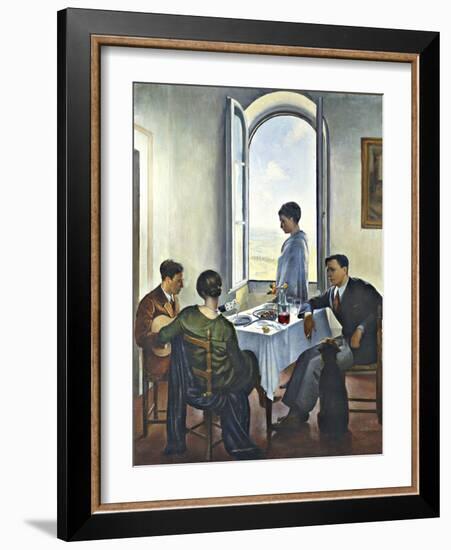 Afternoon in Fiesole-Bacci Baccio Maria-Framed Giclee Print