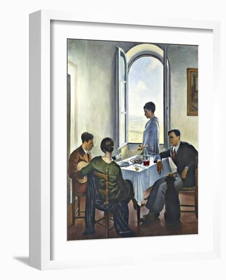 Afternoon in Fiesole-Bacci Baccio Maria-Framed Giclee Print