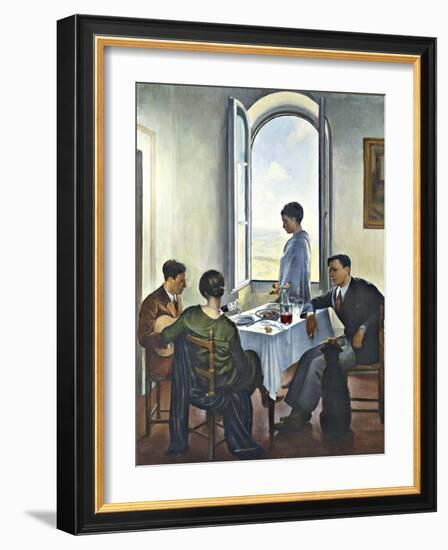 Afternoon in Fiesole-Bacci Baccio Maria-Framed Giclee Print