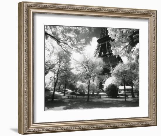 Afternoon in Paris (Eiffel Tower, Park)-null-Framed Art Print