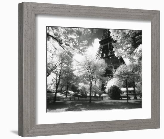 Afternoon in Paris (Eiffel Tower, Park)-null-Framed Art Print