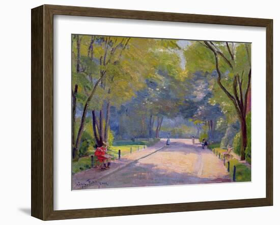 Afternoon in the Park-Hippolyte Petitjean-Framed Giclee Print