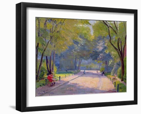 Afternoon in the Park-Hippolyte Petitjean-Framed Giclee Print