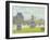 Afternoon in the Tuileries, Paris-Julian Barrow-Framed Giclee Print