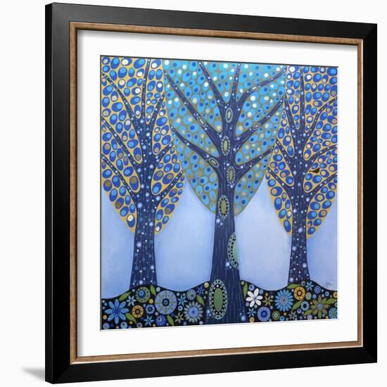 Afternoon in Yountville-Lynn Hughes-Framed Giclee Print