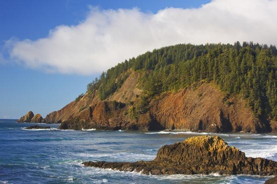 Afternoon Light Along Short Beach And Indian Ecola State Park Afternoon Light Along Short Beach And Indian Ecola State Park Oregon Coast Photographic Print By Craig Tuttle Art
