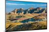 Afternoon light warms the colors in the Yellow Mounds area-John Shaw-Mounted Photographic Print