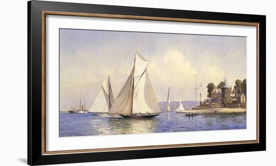 Afternoon off Cowes-Martyn Mackrill-Framed Giclee Print