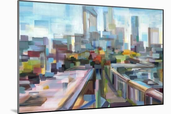 Afternoon over the Highway-Brooke Borcherding-Mounted Art Print