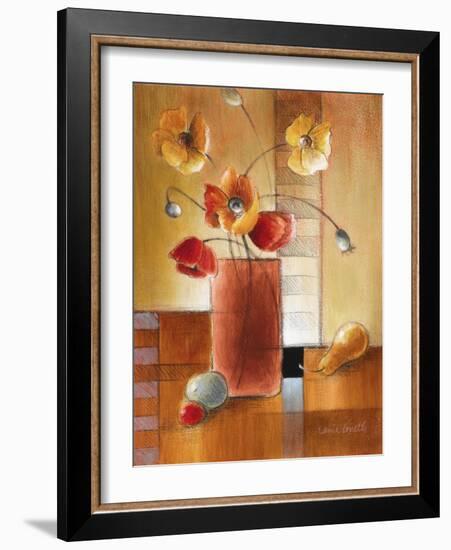 Afternoon Poppy Still Life I-Lanie Loreth-Framed Art Print