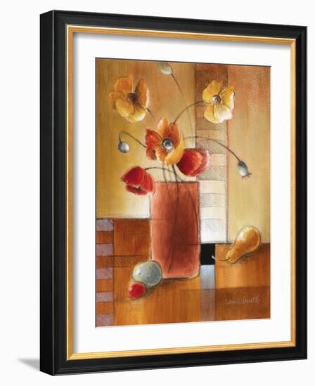 Afternoon Poppy Still Life I-Lanie Loreth-Framed Art Print