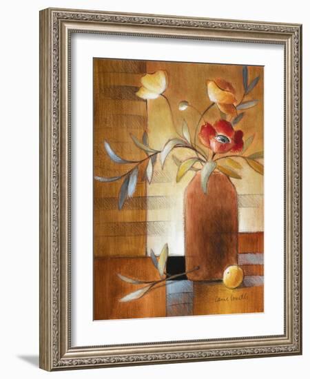 Afternoon Poppy Still Life II-Lanie Loreth-Framed Art Print