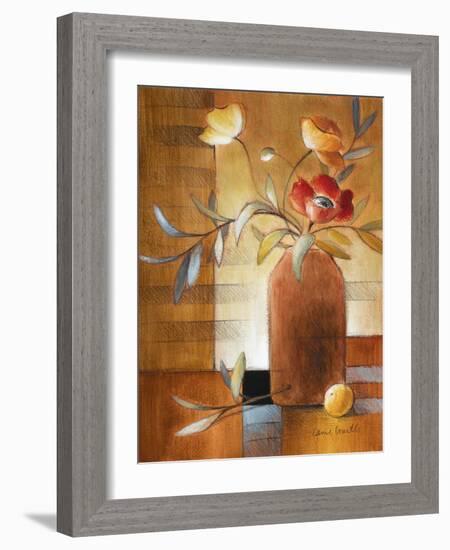 Afternoon Poppy Still Life II-Lanie Loreth-Framed Art Print