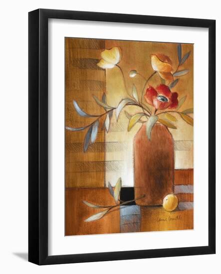 Afternoon Poppy Still Life II-Lanie Loreth-Framed Art Print