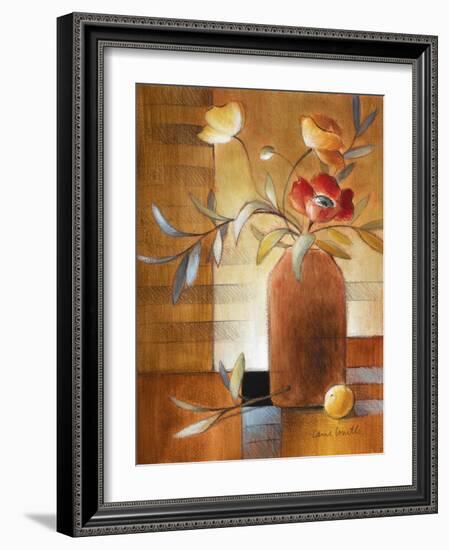Afternoon Poppy Still Life II-Lanie Loreth-Framed Art Print