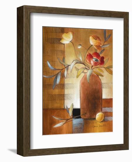 Afternoon Poppy Still Life II-Lanie Loreth-Framed Art Print