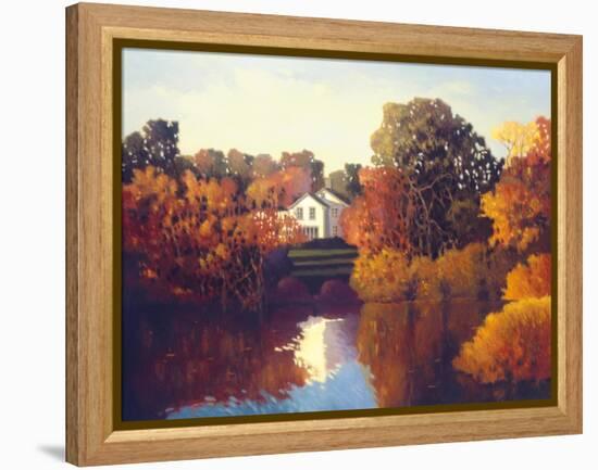 Afternoon Reflection-Max Hayslette-Framed Premier Image Canvas