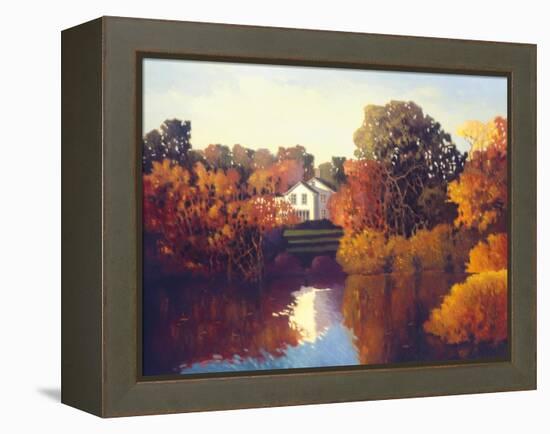 Afternoon Reflection-Max Hayslette-Framed Premier Image Canvas